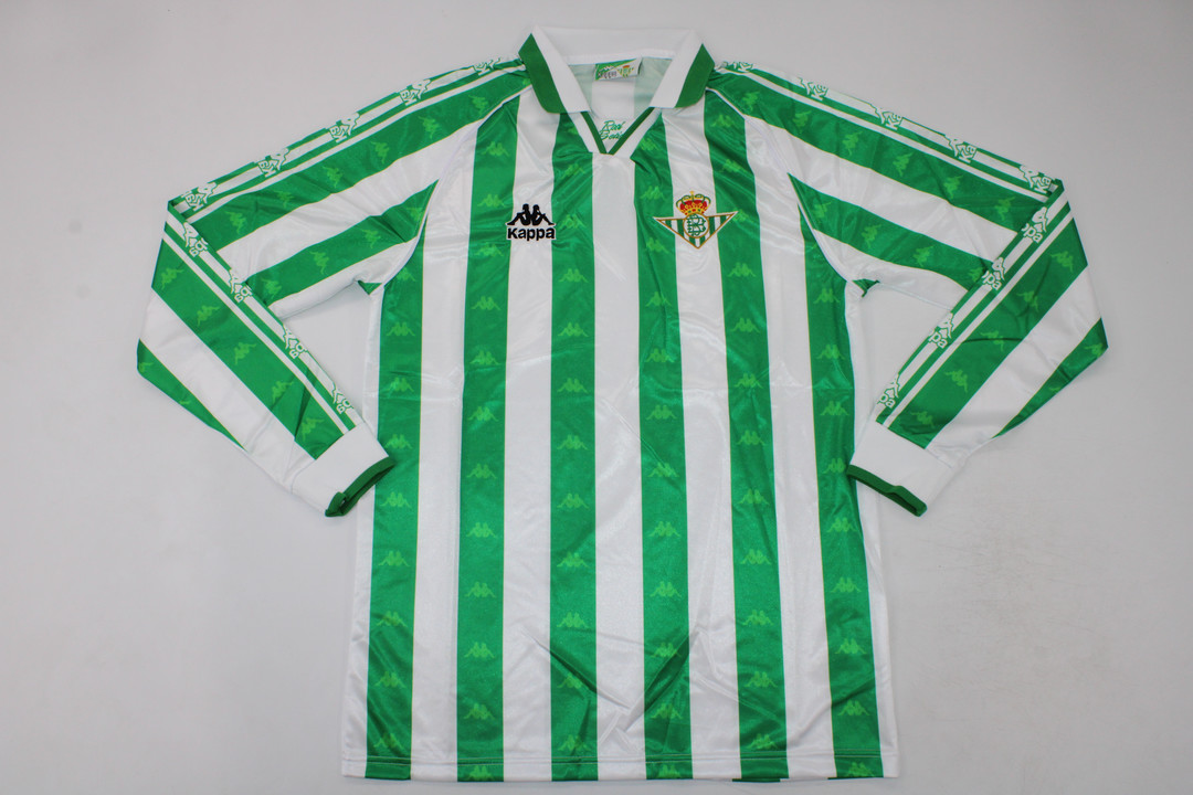 AAA Quality Real Betis 95/97 Home Long Soccer Jersey